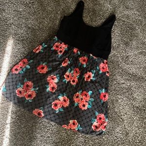 Torrid Floral skater dress